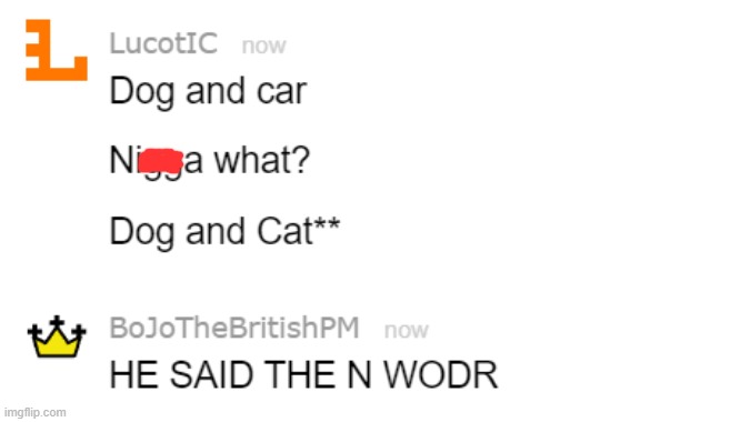 HE SAID THE N WODR (i ignore the post below so stfu about it) | image tagged in he said the n wodr | made w/ Imgflip meme maker