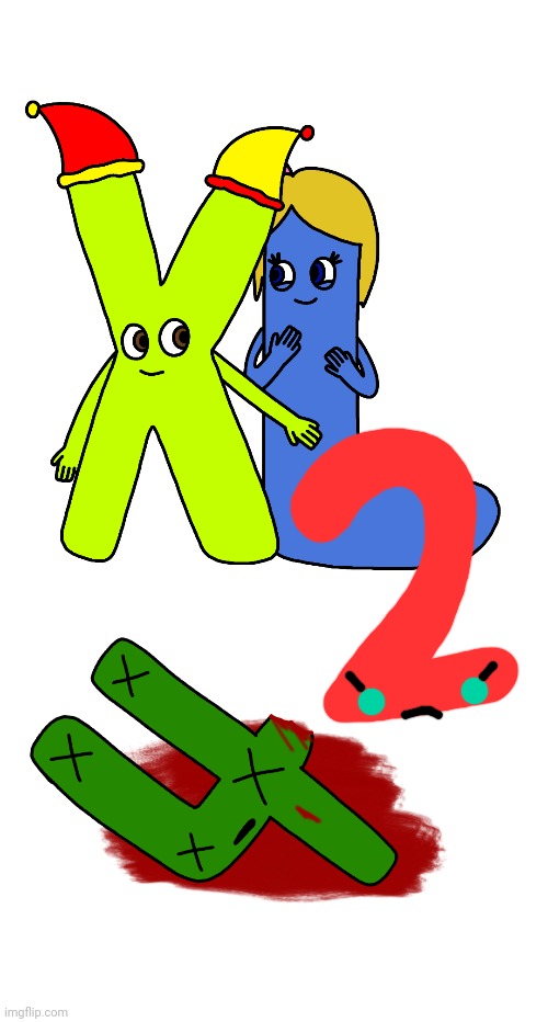 Charlie and the Alphabet Letter X & Letter L Endless Numbers 2 is alive & 4 is dead | image tagged in cata letter l,x,l,2,4,endless numbers | made w/ Imgflip meme maker