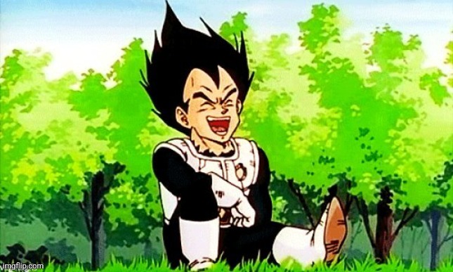 Vegeta jajaja | image tagged in vegeta jajaja | made w/ Imgflip meme maker