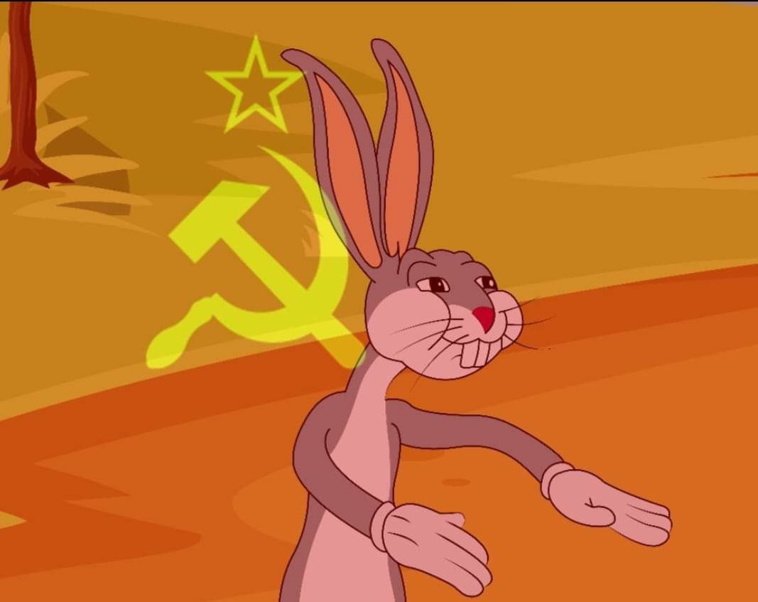 Bugs Bunny comunista meme Blank Meme Template