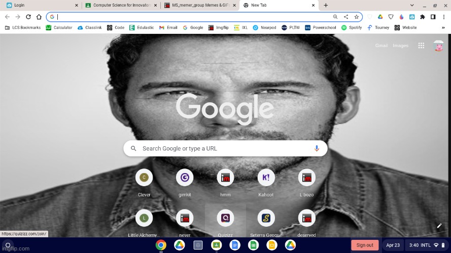 wallpaper reveal | made w/ Imgflip meme maker