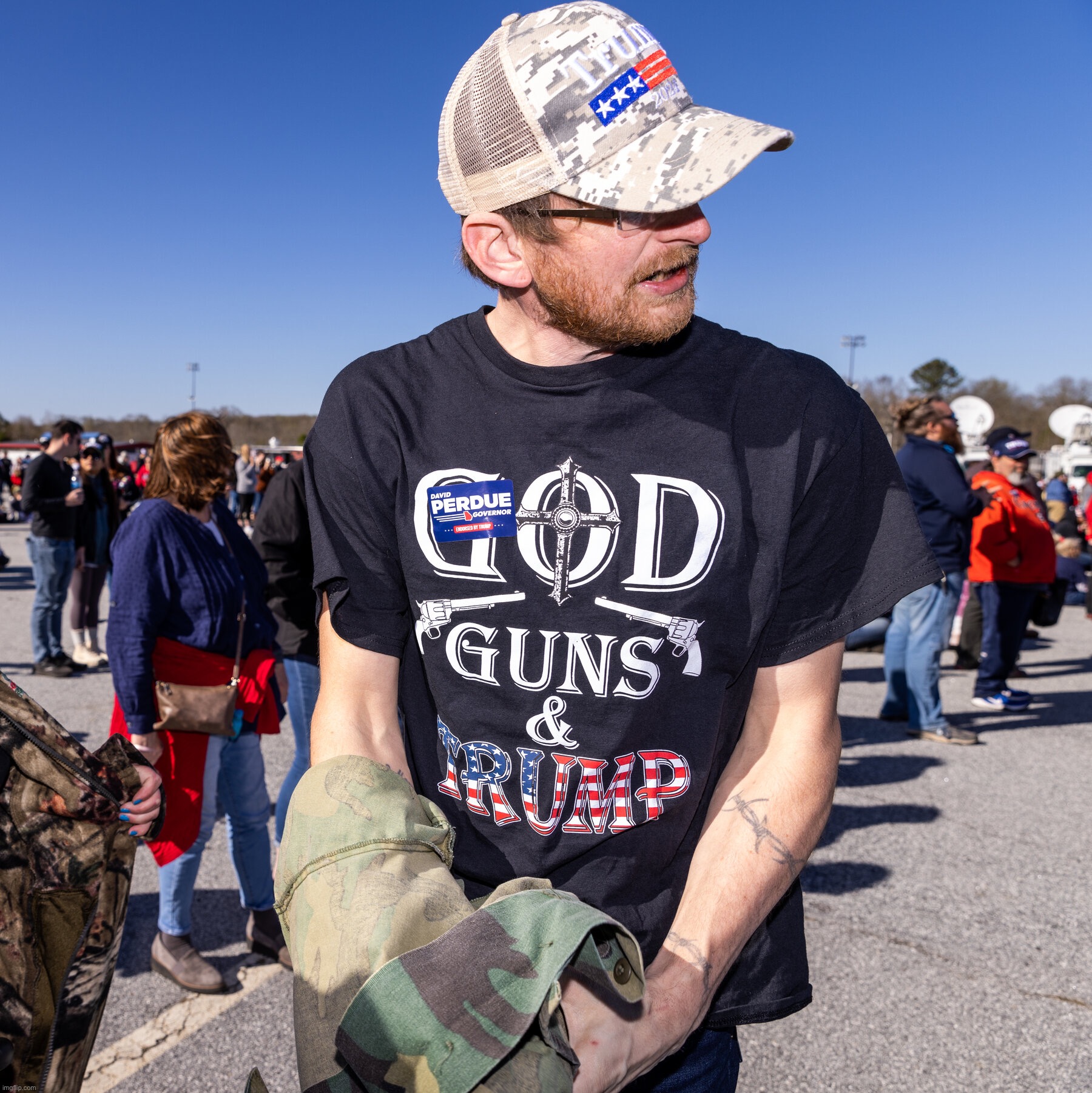 GOD GUNS AND TRUMP. GOD BLESS THE USA. #FREEDOM | image tagged in god guns and trump,b,a,s,e,d | made w/ Imgflip meme maker