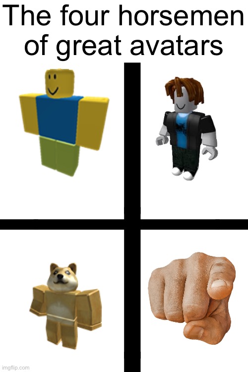 This is an OPINION, roblox avatars really changed - Imgflip