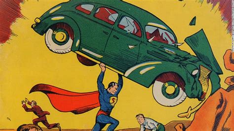 Superman destroying car Blank Meme Template