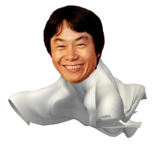Miyamoto's Ghost Blank Meme Template