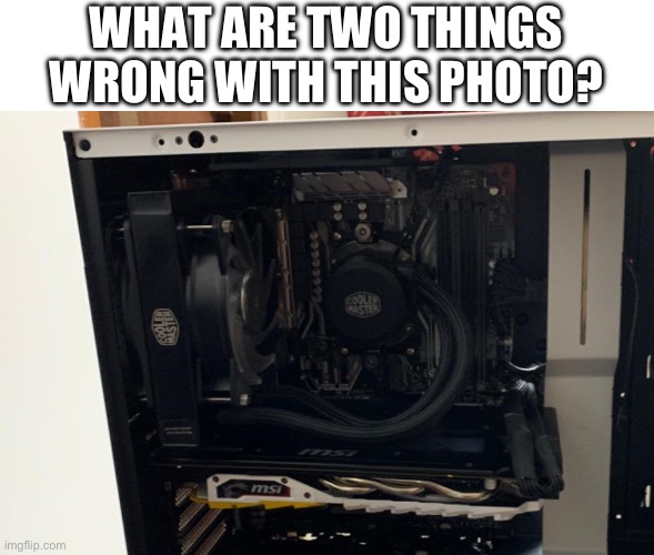WHAT ARE TWO THINGS WRONG WITH THIS PHOTO? | made w/ Imgflip meme maker