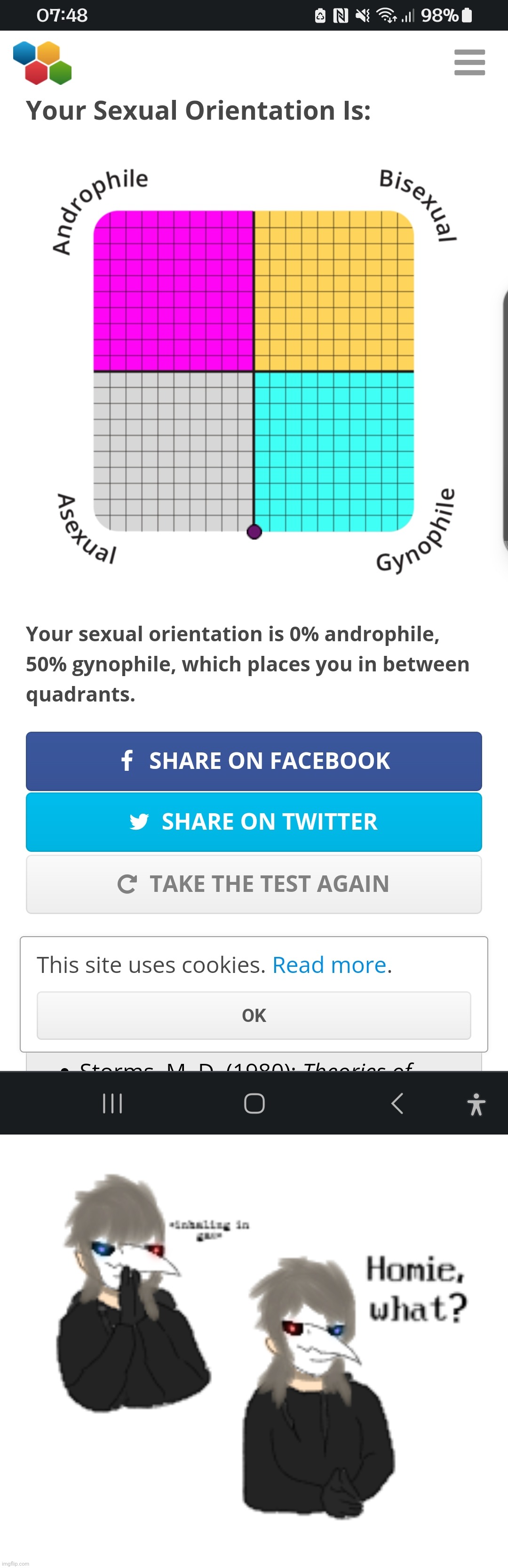 Uhhh, how tf is it right in the middle? | made w/ Imgflip meme maker