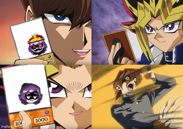 Yugioh card flip | image tagged in yugioh card flip | made w/ Imgflip meme maker