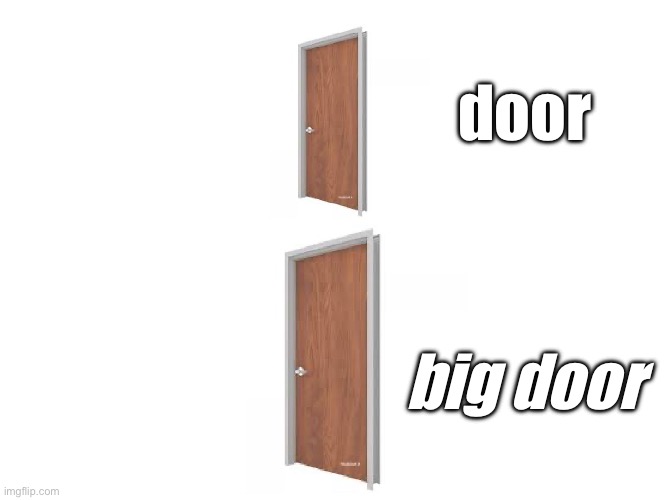 dorr | door; big door | image tagged in door | made w/ Imgflip meme maker