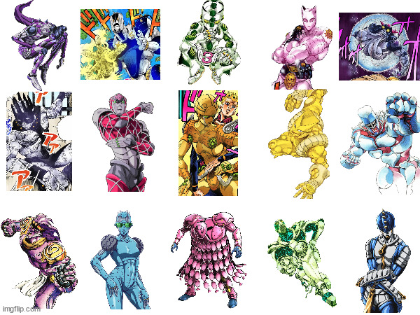 What would you want your Stand to be? Pick one and explain why - Imgflip