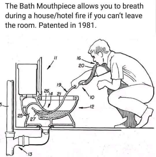 The bath mouthpiece Blank Meme Template