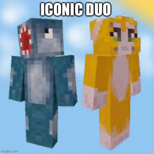 Iconic duo | ICONIC DUO | image tagged in memes | made w/ Imgflip meme maker