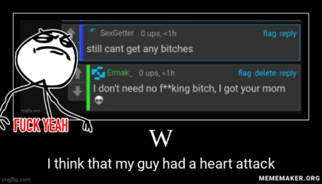 Mod note : W for Ermak | made w/ Imgflip meme maker