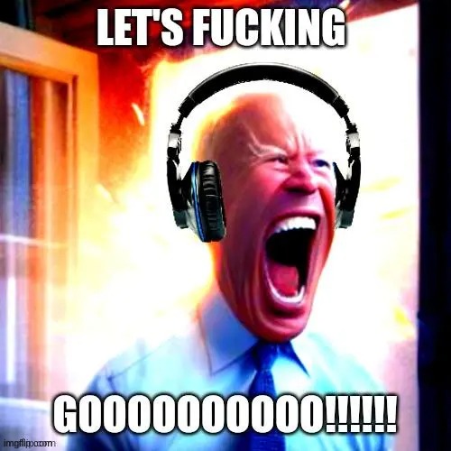 ai generated joe biden hits hard | made w/ Imgflip meme maker
