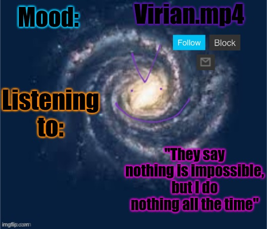 Virian announcement Blank Meme Template