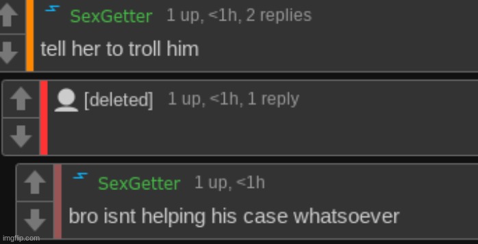 addicted to deleting his own comments | made w/ Imgflip meme maker