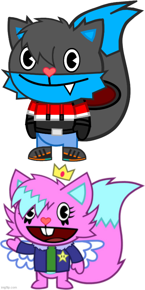 kitty and christian/ki together (chibis pls) | image tagged in kitty drawn by my big bro ki | made w/ Imgflip meme maker