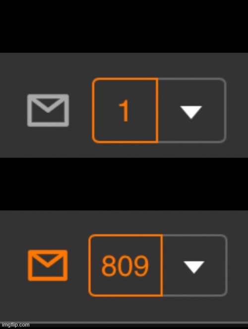 1 notification vs. 809 notifications with message | image tagged in 1 notification vs 809 notifications with message | made w/ Imgflip meme maker