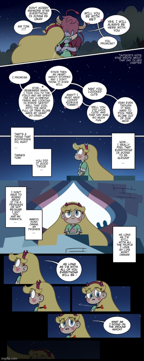 Stellar Collision (Part 1C) | image tagged in comics/cartoons,star vs the forces of evil | made w/ Imgflip meme maker