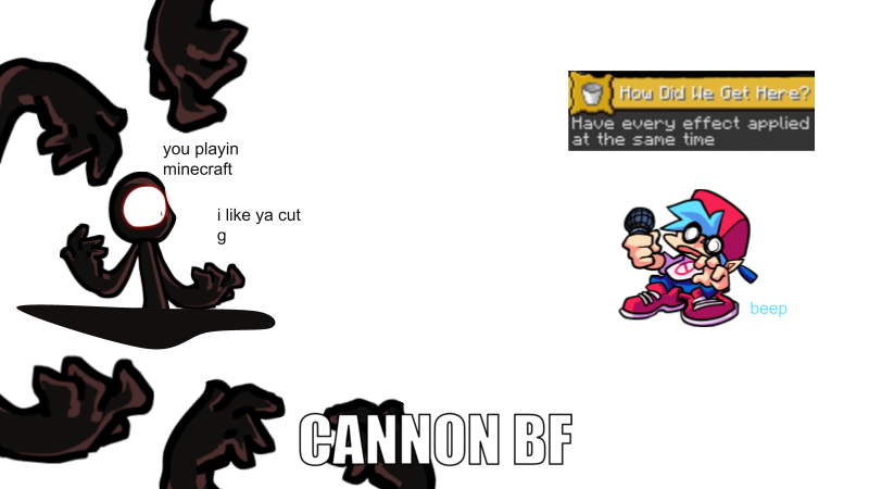 fnf cannon Blank Meme Template