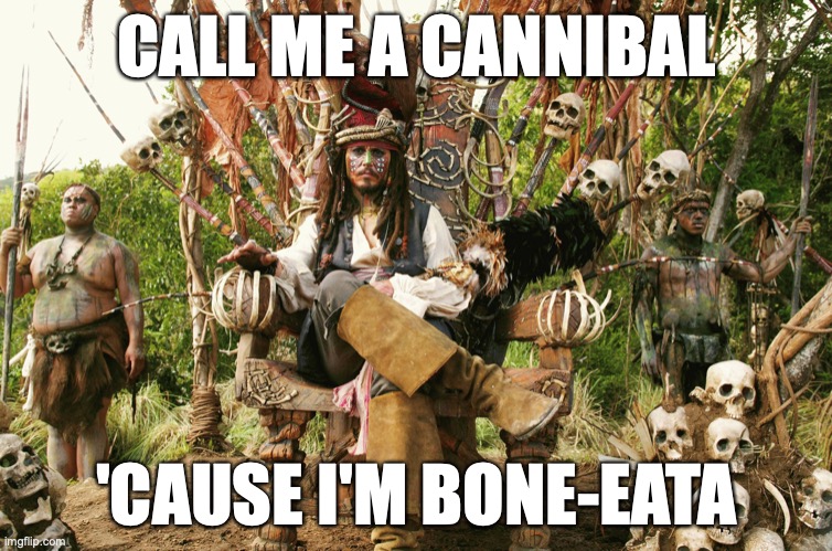 When you see yourself on someone else's instagram post | CALL ME A CANNIBAL; 'CAUSE I'M BONE-EATA | image tagged in the cheesy pickup,pickup lines,bad pickup lines | made w/ Imgflip meme maker