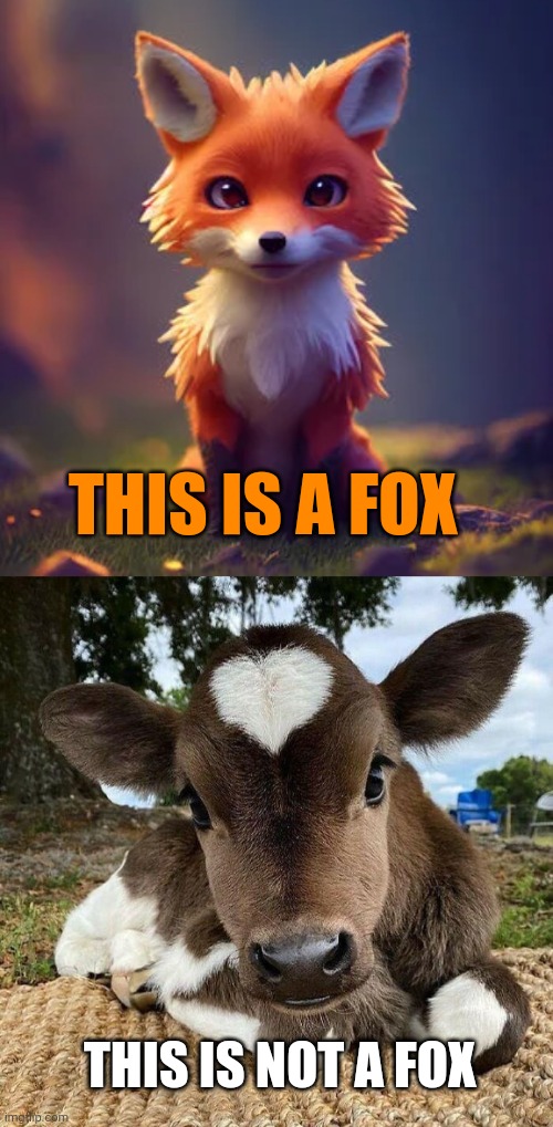 More important facts about foxes | THIS IS A FOX; THIS IS NOT A FOX | image tagged in fox,facts | made w/ Imgflip meme maker