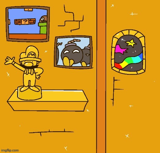 spot every reference in this background | made w/ Imgflip meme maker
