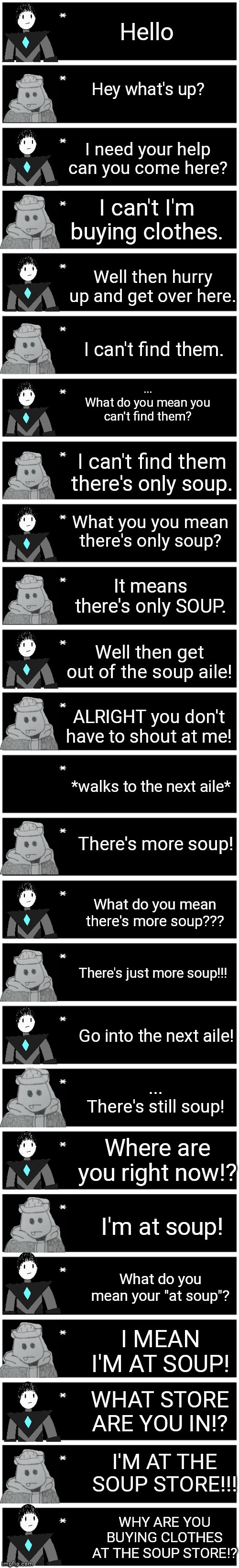 I'd like to think this actually happened (eggy asked me to make it) | made w/ Imgflip meme maker