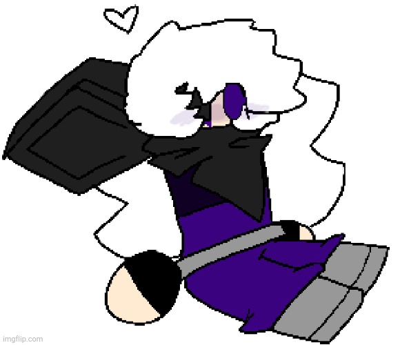 kinda drew my Evade (Roblox) character carrying someone - Imgflip