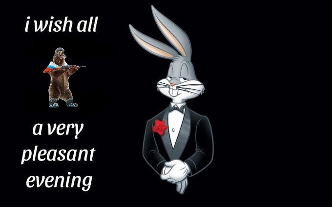 I wish all the X a very pleasant evening | image tagged in i wish all the x a very pleasant evening,slavic | made w/ Imgflip meme maker