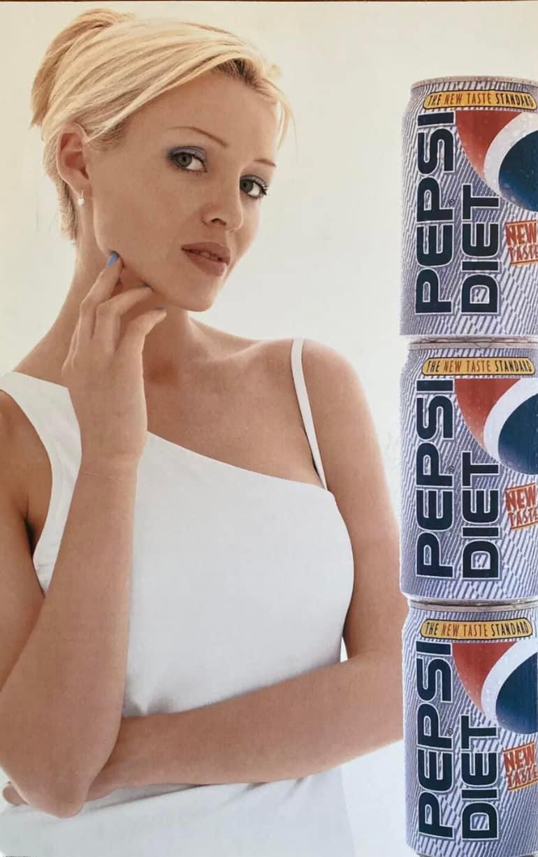 High Quality Dannii Minogue Pepsi Blank Meme Template