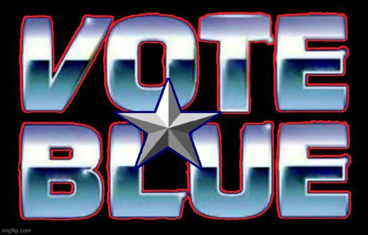 you voted blue in '22, so now once more, in '24... | image tagged in vote,blue,chrome,just do it,just because,blue wave | made w/ Imgflip meme maker