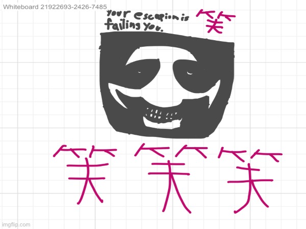 無罪はもうない (creepy drawing i made) and original character made by dumbie on twitter | image tagged in sonic exe | made w/ Imgflip meme maker