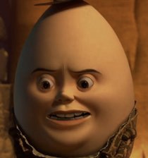 High Quality Egg man shrek Blank Meme Template