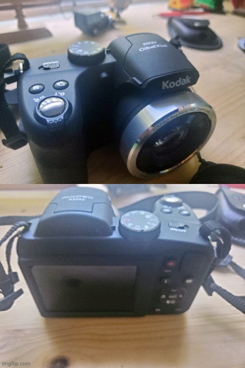 I finally got a camera for my bday! A Kodak pixpro AZ252 | image tagged in photo,camera | made w/ Imgflip meme maker