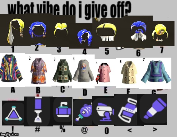 Pls tell me (IGNORE THE NUMBERS ON THE CLOTHES) | image tagged in what vibe do i give off | made w/ Imgflip meme maker