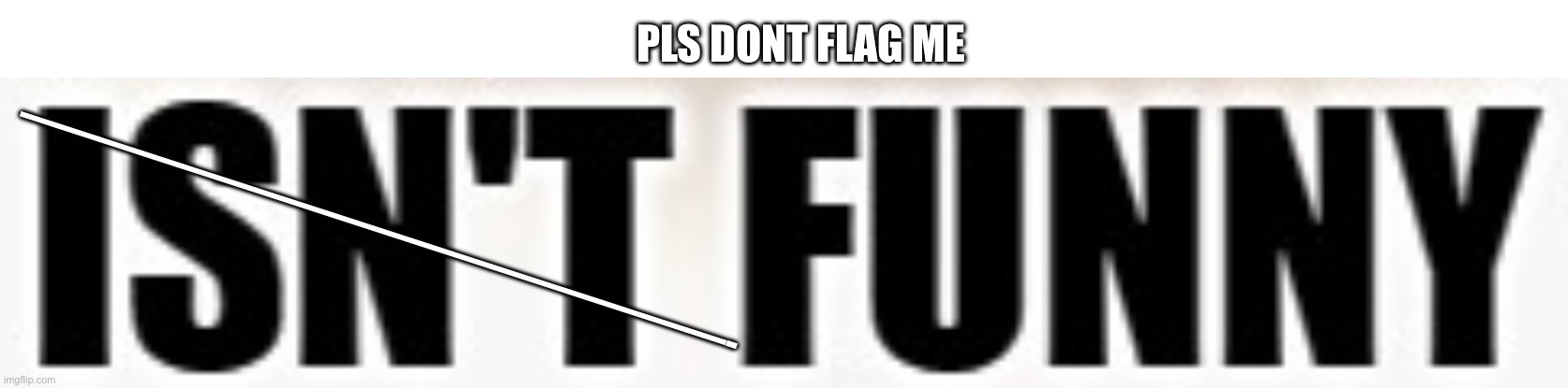 PLS DONT FLAG ME; ——————————————————- | made w/ Imgflip meme maker