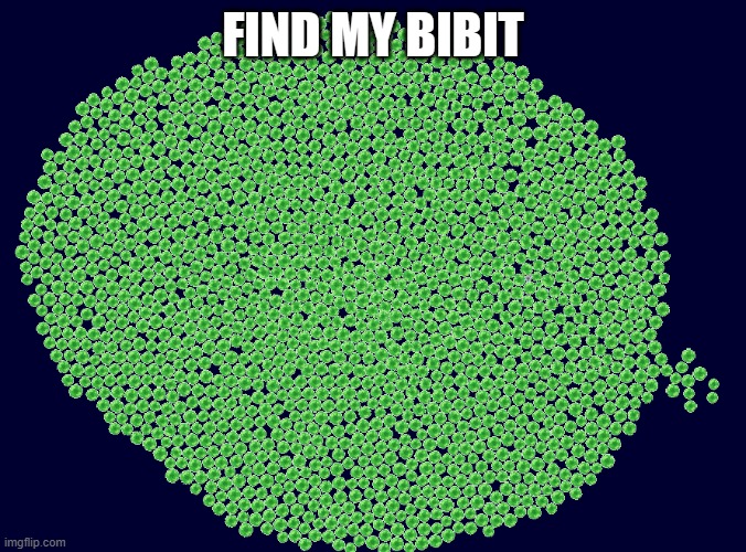 FIND MY BIBIT | made w/ Imgflip meme maker