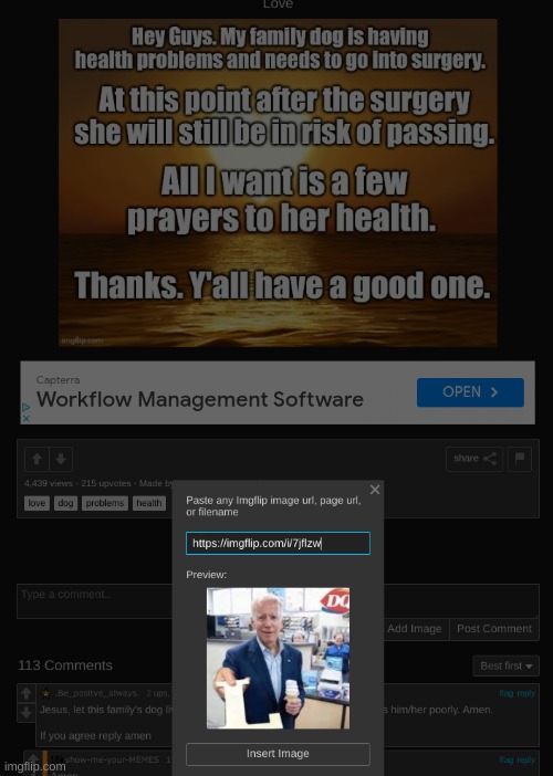 Jk I won't do it, I hope the dog is okay | made w/ Imgflip meme maker