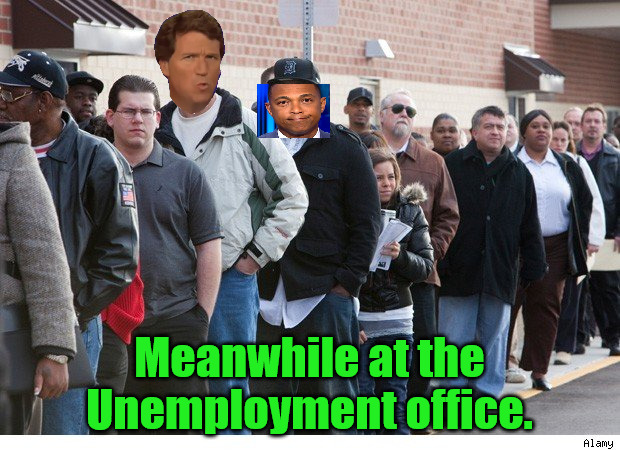 Unemployed | Meanwhile at the Unemployment office. | image tagged in unemployment line | made w/ Imgflip meme maker