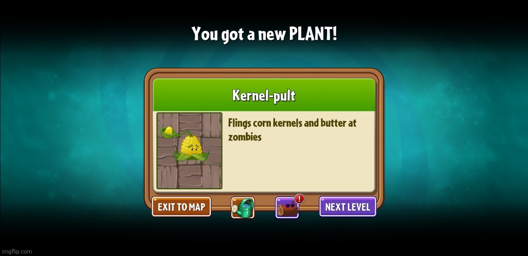 Cormn | image tagged in pvz2,plants vs zombies 2,corn | made w/ Imgflip meme maker