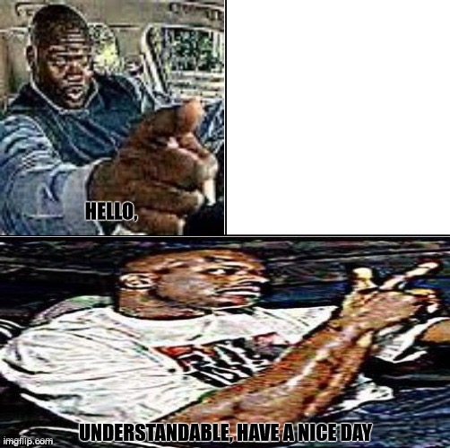 Understandable, have a nice day | image tagged in understandable have a nice day | made w/ Imgflip meme maker
