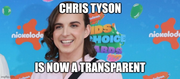 Poor kid. | CHRIS TYSON; IS NOW A TRANSPARENT | image tagged in chris tyson titanic | made w/ Imgflip meme maker