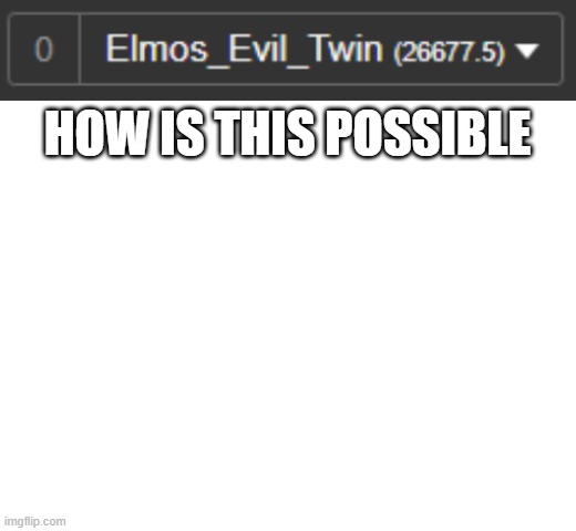 Disclaimer: this was made using inspect element. | HOW IS THIS POSSIBLE | image tagged in blank white template | made w/ Imgflip meme maker