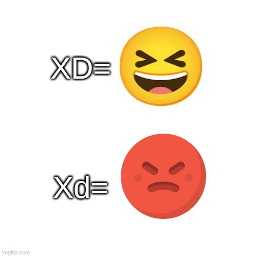 XD=; Xd= | made w/ Imgflip meme maker