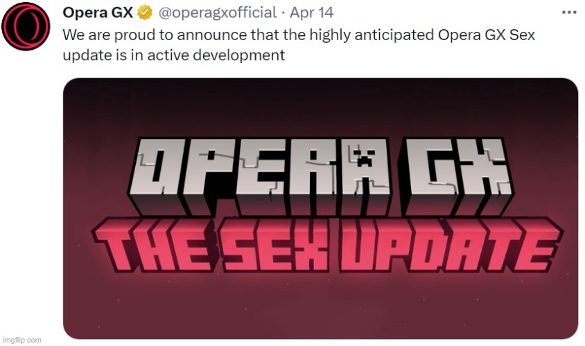 opera shitpost #5 (real) | made w/ Imgflip meme maker