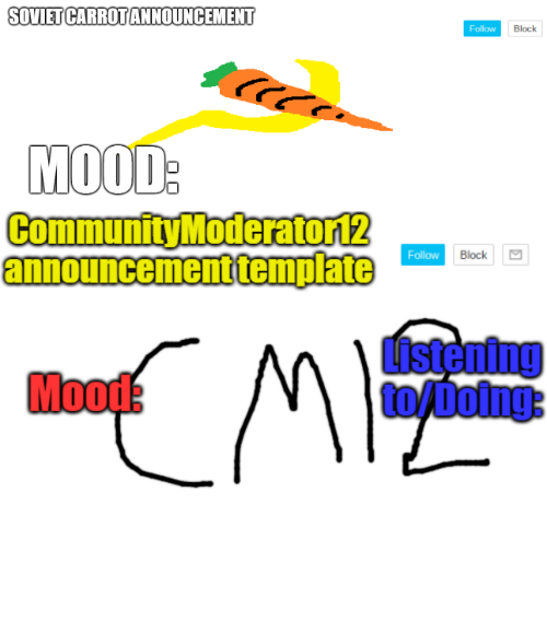 SC and CM12 duo template Blank Meme Template