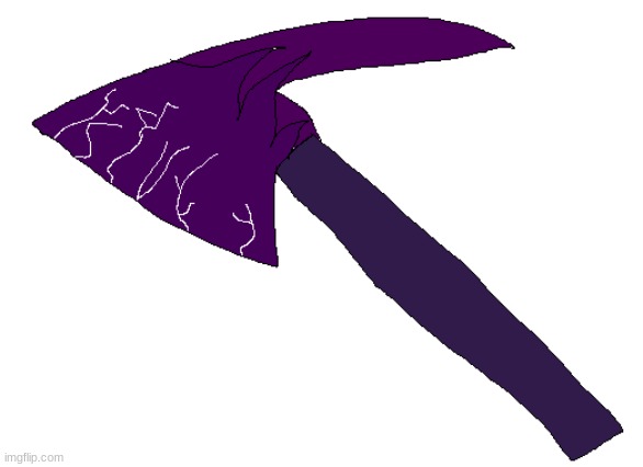 The Mycomancer's weapon: The Myceliaxe | made w/ Imgflip meme maker