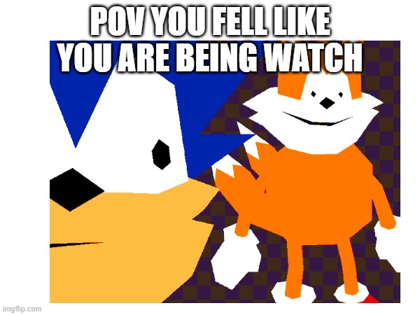 you are being watch | POV YOU FELL LIKE YOU ARE BEING WATCH | image tagged in look at me | made w/ Imgflip meme maker
