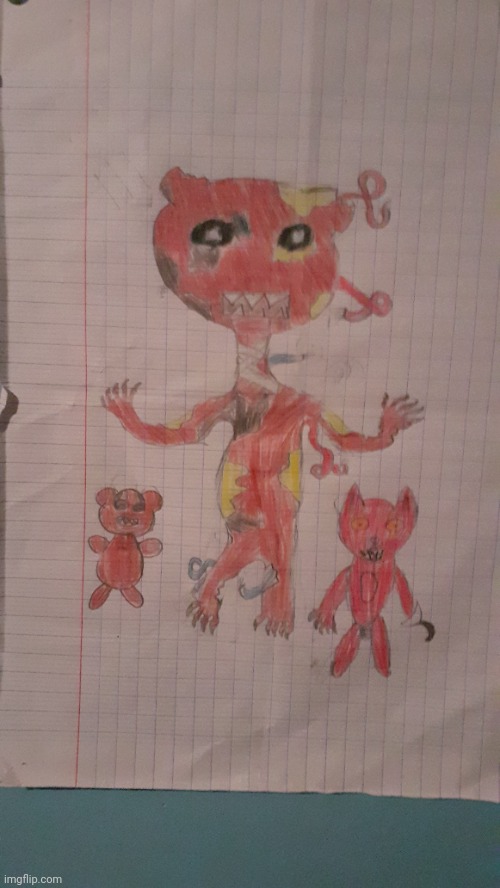 Me and my friend did this in middle school. Find all the freddys (from fnaf) in there. | made w/ Imgflip meme maker